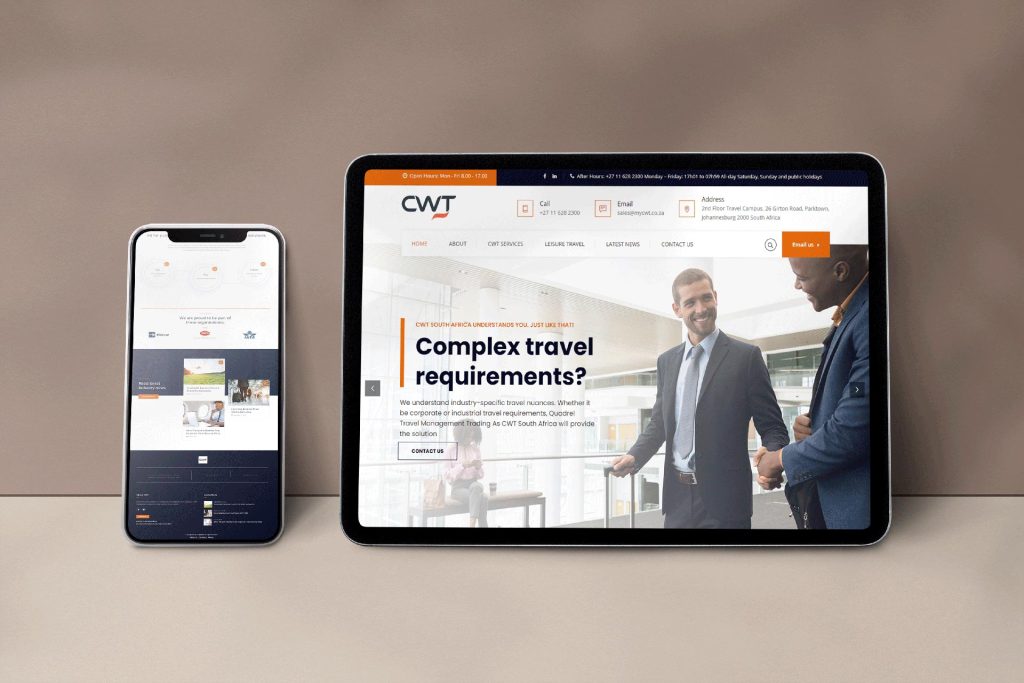 CWT Travel Website